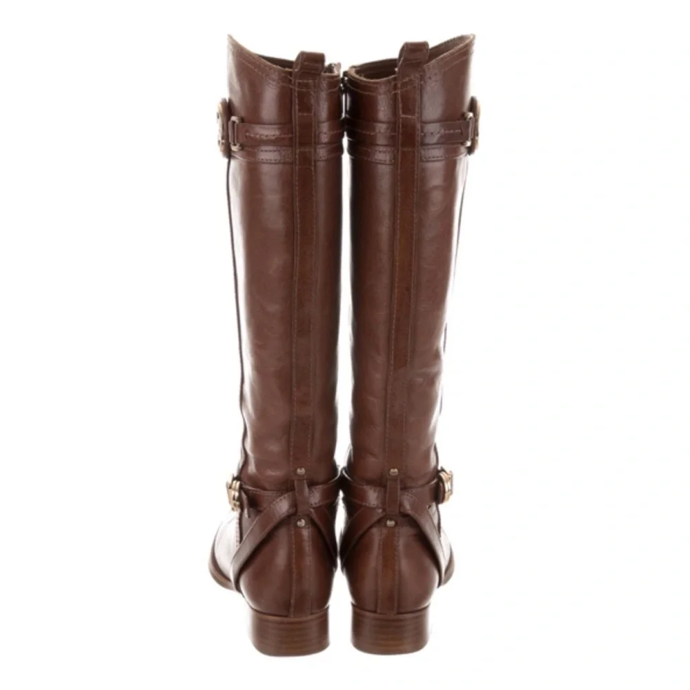 Tory Burch Knee High Leather Boots size 6